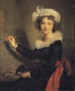 Elisabeth-Louise Vigee-Lebrun Self-Portrait oil painting on canvas